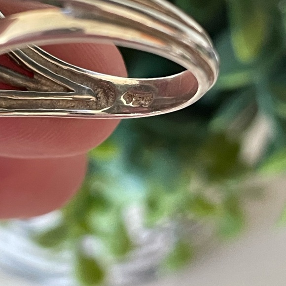 Large Amethyst 925 Sterling Silver Chateau d Argent. David Segal By QVC ring 9 - Picture 3 of 8